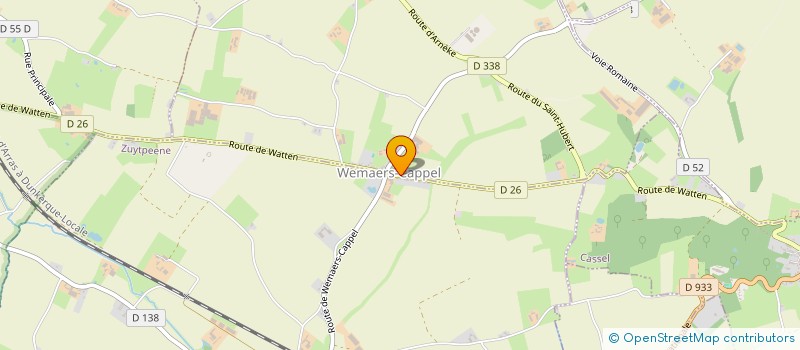 localisation de l'entreprise ASSOCIATION LES LETTRES EUROPEENNES  WEMAERS-CAPPEL