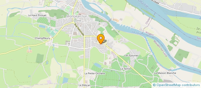 localisation de l'entreprise ASSOCIATION LES LOUPIOTS à MAUGES-SUR-LOIRE