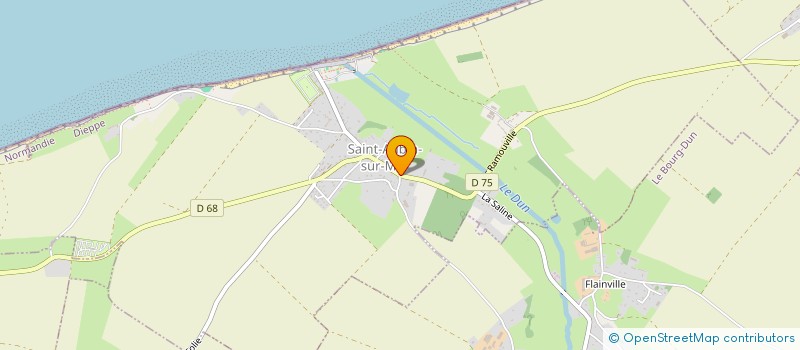 localisation de l'entreprise ASSOCIATION LES LUCIOLES à SOTTEVILLE-SUR-MER