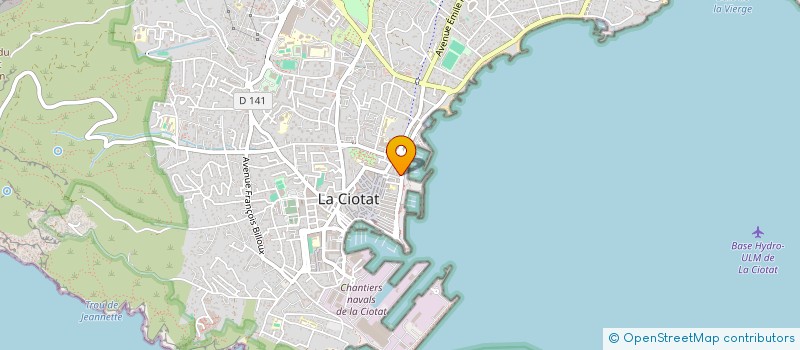 localisation de l'entreprise ASSOCIATION LES LUMIERES DE L'EDEN à LA CIOTAT