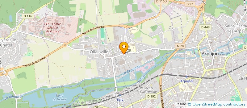 localisation de l'entreprise ASSOCIATION LES LUTINS DYNAMIQIES à OLLAINVILLE