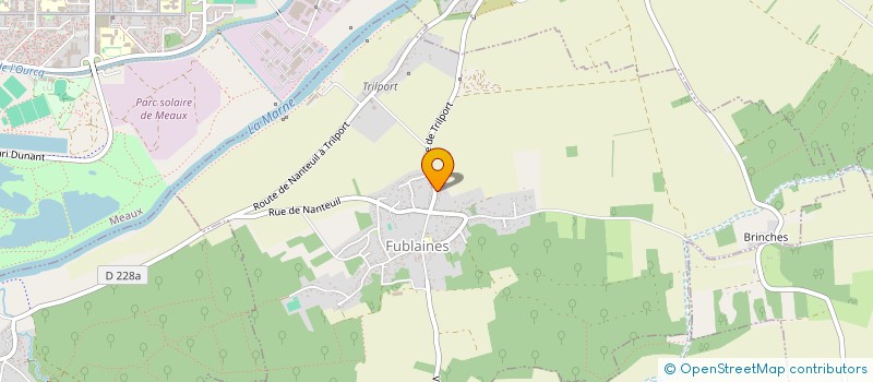 localisation de l'entreprise ASSOCIATION LES MACHINS D'FETES  FUBLAINES