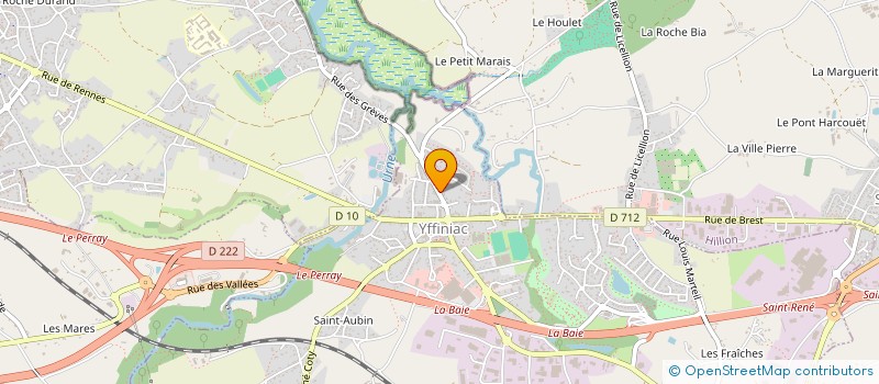 localisation de l'entreprise ASSOCIATION LES MADIERES REUNIS  QUESSOY