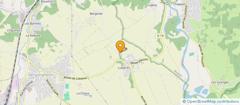localisation de l'entreprise ASSOCIATION LES MARMOTTES à VERGONGHEON