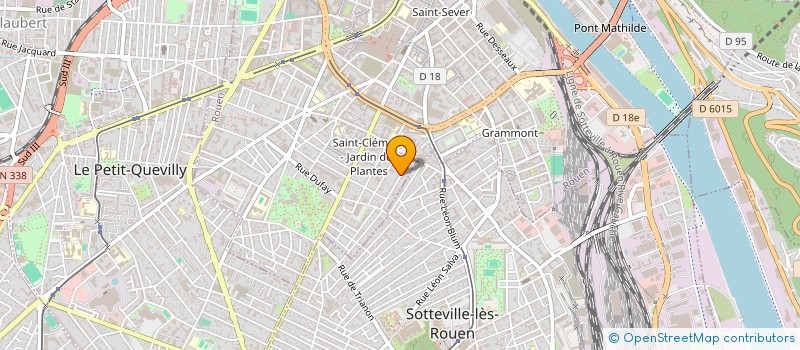 localisation de l'entreprise ASSOCIATION LES MESLANGES  ROUEN