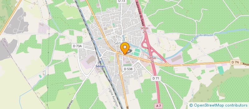 localisation de l'entreprise ASSOCIATION LES MINIS DE LOLOTTE  SENAS