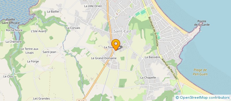 localisation de l'entreprise ASSOCIATION LES MOUETTES  SAINT-CAST-LE-GUILDO