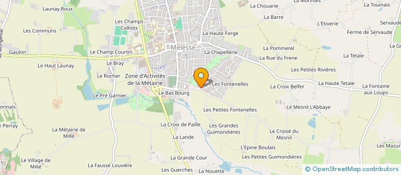 localisation de l'entreprise ASSOCIATION LES MOUNAS D'EBEMVOK  MELESSE