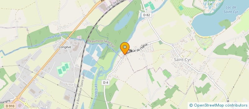 localisation de l'entreprise ASSOCIATION LES MOUSQUETAIRES A VOTRE SERVICE  BEAUMONT SAINT-CYR