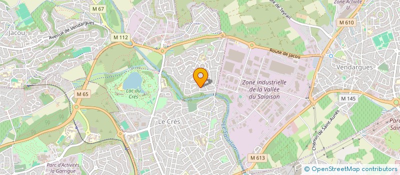 localisation de l'entreprise ASSOCIATION LES MOUVARTIENS  LE CRES