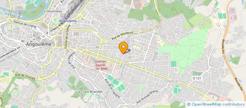 localisation de l'entreprise ASSOCIATION LES MUSICALES EN CHARENTES à ANGOULEME