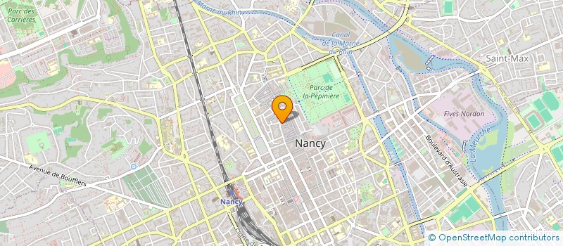 localisation de l'entreprise ASSOCIATION LES MYOSOTIS  NANCY