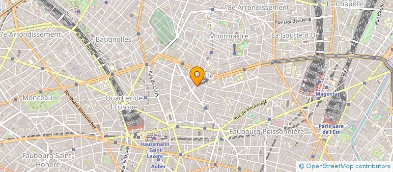 localisation de l'entreprise ASSOCIATION LES NOUVEAUX VAGABONDS  PARIS