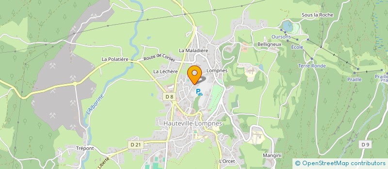 localisation de l'entreprise ASSOCIATION LES P TIOLETS à PLATEAU D'HAUTEVILLE