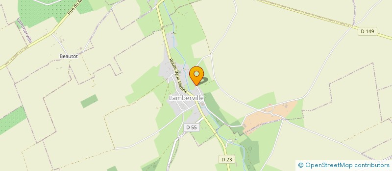 localisation de l'entreprise ASSOCIATION LES P'TITES VACANCES  THIL-MANNEVILLE