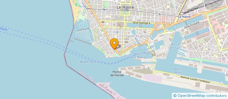 localisation de l'entreprise ASSOCIATION LES P'TITS CHATS DOUX à LE HAVRE