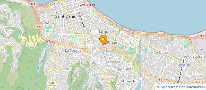 localisation de l'entreprise ASSOCIATION LES P'TITS LOULOUS à SAINT-DENIS