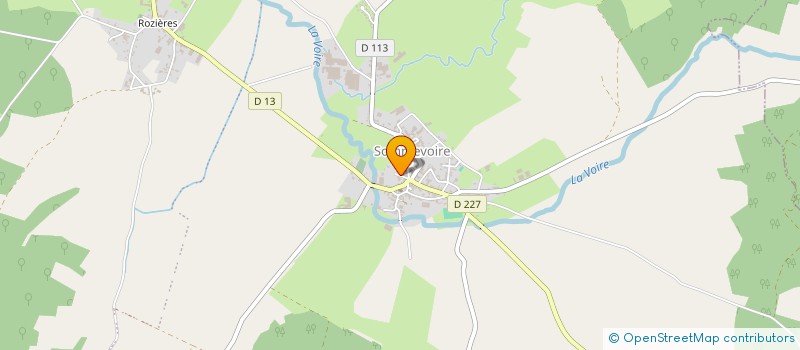localisation de l'entreprise ASSOCIATION LES P'TITS LOUPS à SOMMEVOIRE