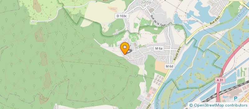 localisation de l'entreprise ASSOCIATION LES P'TITS LOUPS DE VAUX  VAUX