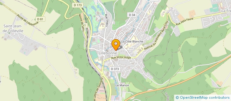 localisation de l'entreprise ASSOCIATION LES PASSAGERS à LILLEBONNE