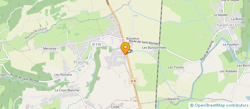localisation de l'entreprise ASSOCIATION LES PATTOUNES LIBRES à PRALONG