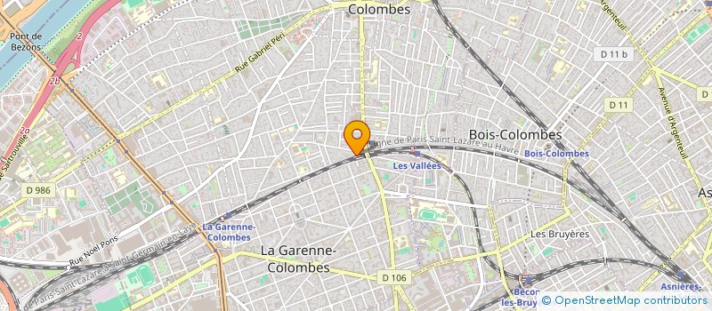 localisation de l'entreprise ASSOCIATION LES PETITES POUSSES DE ROSARIO à COLOMBES