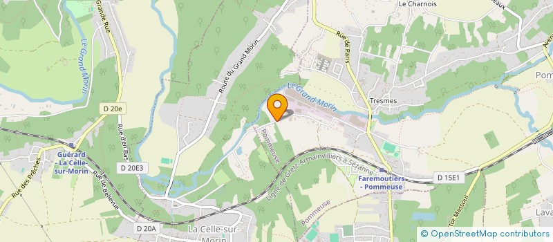 localisation de l'entreprise ASSOCIATION  LES PETITS CAILLOUX  PARIS