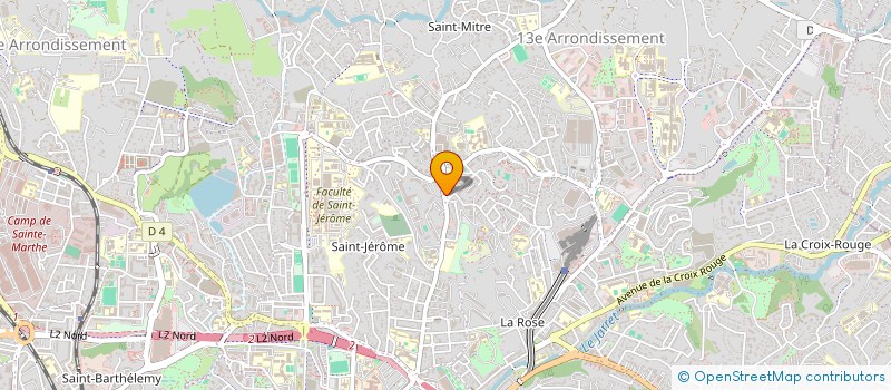 localisation de l'entreprise ASSOCIATION LES PETITS CANAILLOUS à MARSEILLE