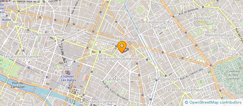 localisation de l'entreprise ASSOCIATION LES PETITS DU CANARD à PARIS