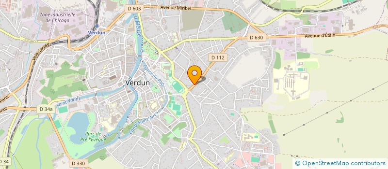 localisation de l'entreprise ASSOCIATION LES PETITS GRANDS à VERDUN