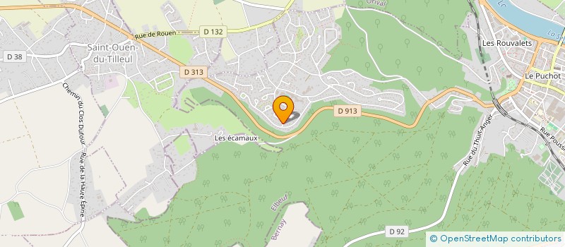 localisation de l'entreprise ASSOCIATION LES PETITS LOUPS  ELBEUF