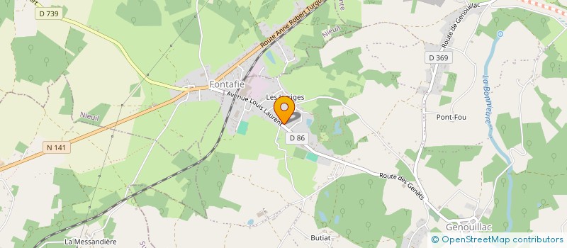 localisation de l'entreprise ASSOCIATION LES PETITS LUC à TERRES-DE-HAUTE-CHARENTE