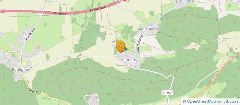 localisation de l'entreprise ASSOCIATION LES PETITS MOTARDS  VENNANS