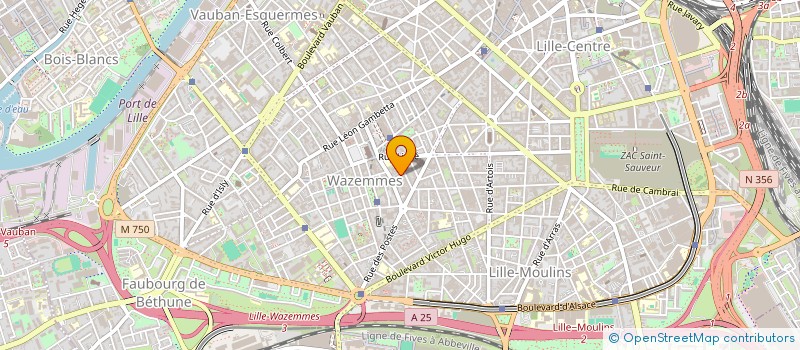 localisation de l'entreprise ASSOCIATION LES PETITS PRINCES à LILLE