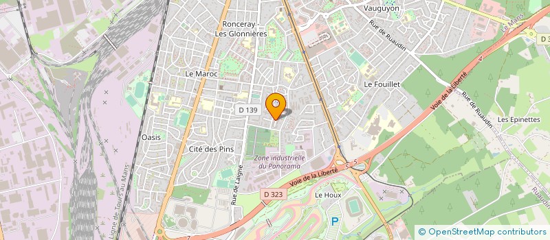 localisation de l'entreprise ASSOCIATION LES PHYLACTERES à LE MANS