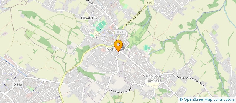 localisation de l'entreprise ASSOCIATION LES PITCHOUNETS à AUCAMVILLE