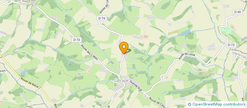 localisation de l'entreprise ASSOCIATION  LES PLEIADES  RIEUX-VOLVESTRE