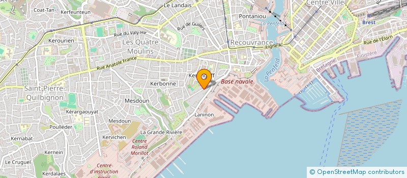 localisation de l'entreprise ASSOCIATION LES PRODUCTIONS DU FANTOME à BREST
