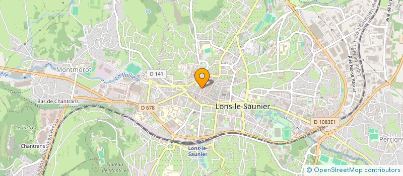 localisation de l'entreprise ASSOCIATION LES PROPRIETAIRES à LONS-LE-SAUNIER