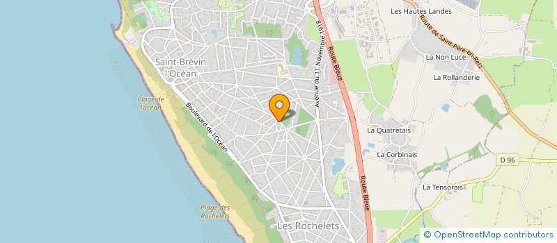 localisation de l'entreprise ASSOCIATION LES RAMIERS à SAINT-BREVIN-LES-PINS