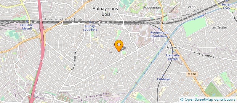 localisation de l'entreprise ASSOCIATION LES RANDONNEURS AULNAYSIENS à AULNAY-SOUS-BOIS