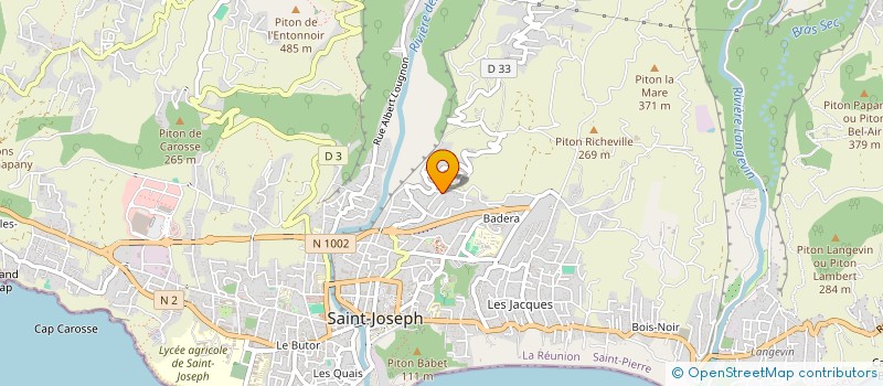 localisation de l'entreprise ASSOCIATION LES REINETTES à SAINT-JOSEPH
