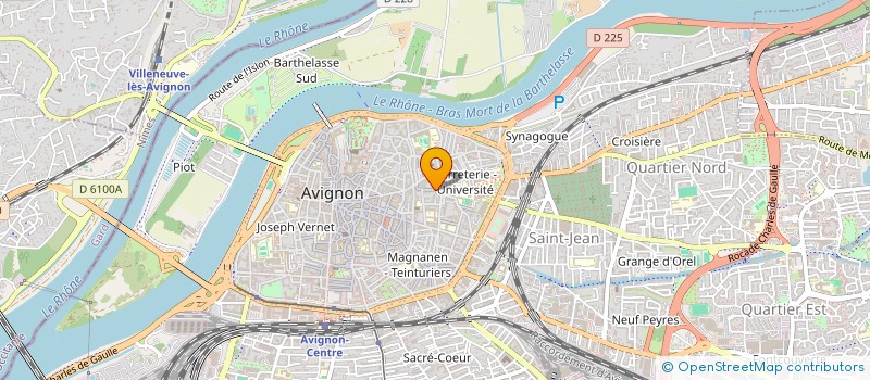 localisation de l'entreprise ASSOCIATION LES REMPARTS à AVIGNON