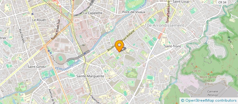 localisation de l'entreprise ASSOCIATION LES RESONANTS  MARSEILLE