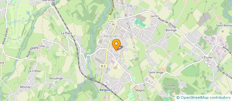 localisation de l'entreprise ASSOCIATION LES ROCKAILLES à REIGNIER-ESERY