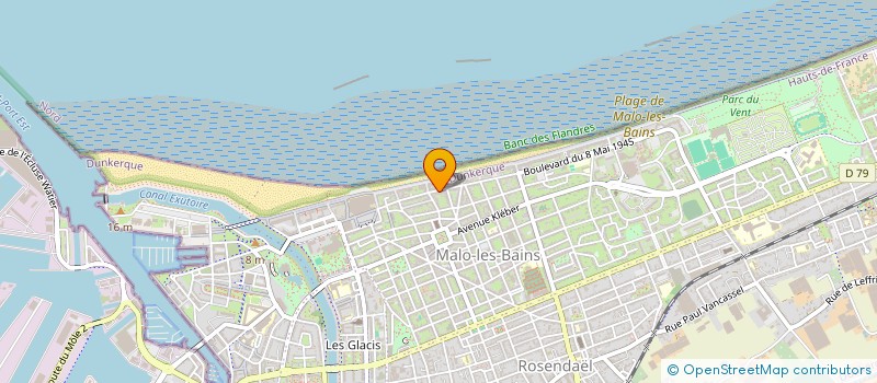 localisation de l'entreprise ASSOCIATION LES SALAMANDRES à DUNKERQUE