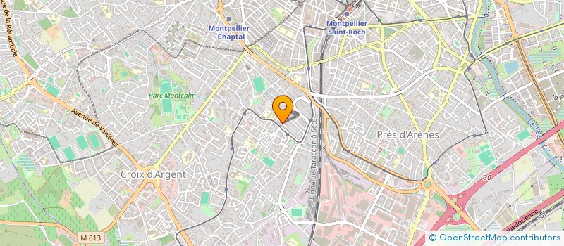 localisation de l'entreprise ASSOCIATION LES SANSBUROFIXE à MONTPELLIER