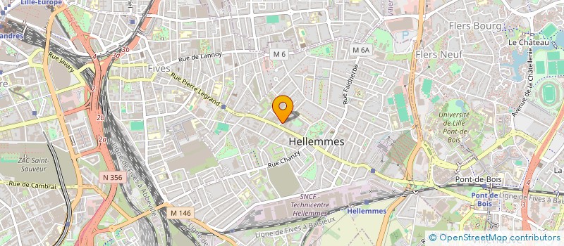 localisation de l'entreprise ASSOCIATION LES SAPROS à LILLE