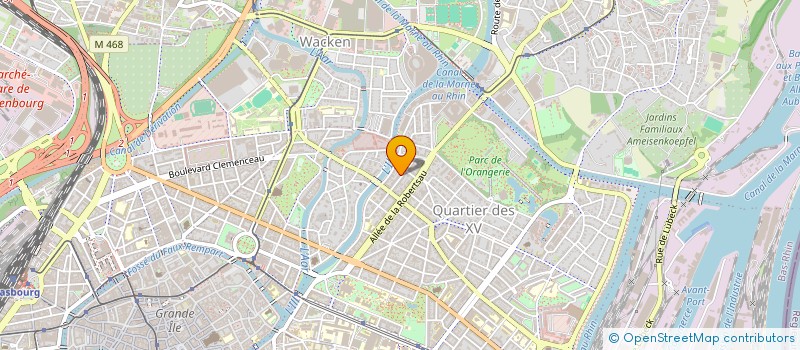 localisation de l'entreprise ASSOCIATION LES SEMAILLES à STRASBOURG