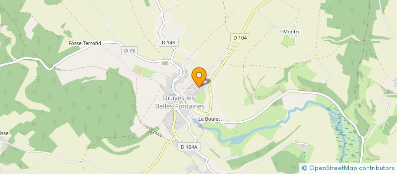 localisation de l'entreprise ASSOCIATION LES SEMAILLES  SEMENTRON